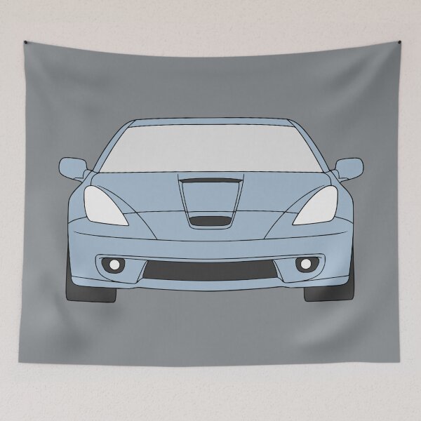 Item preview, Toyota Celica T230 zephyr blue color designed and sold by EdimDesign.