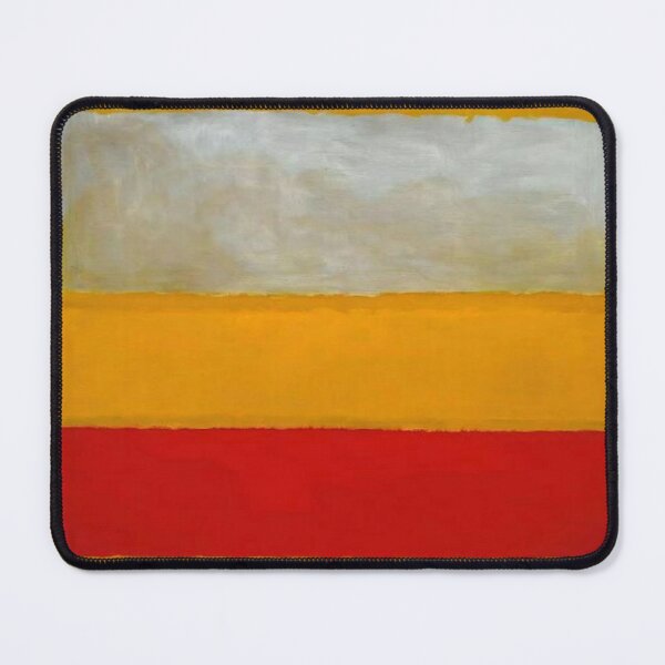 Item preview, mark rothko painting, red, yellow, white, artwork by mark rothko designed and sold by kinsley45.