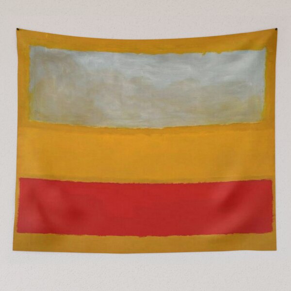Item preview, mark rothko painting, red, yellow, white, artwork by mark rothko designed and sold by kinsley45.