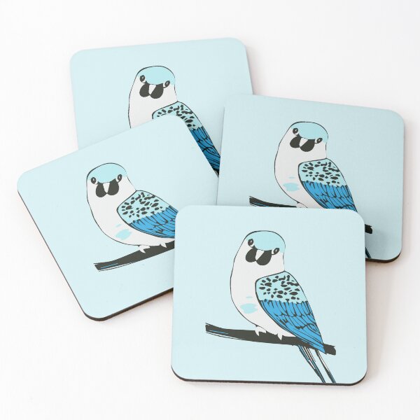 Item preview, Blue Budgerigar designed and sold by woodlarks.