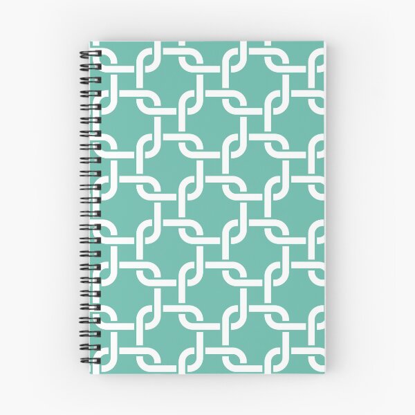 Item preview, Greensheen Interlocking Square Pattern designed and sold by patternplaten.