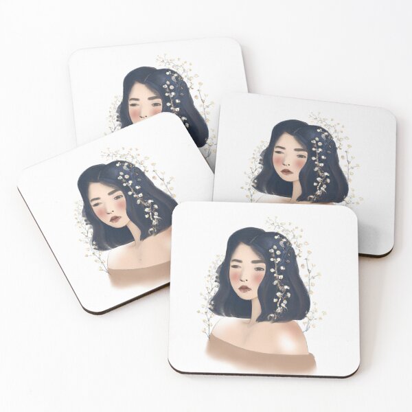 Item preview, Aesthetic Asian Beauty Woman designed and sold by Bebichic.
