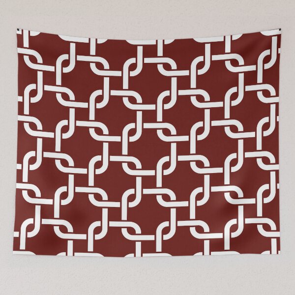 Item preview, Kenyan Copper Interlocking Square Pattern designed and sold by patternplaten.