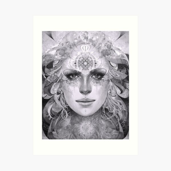 Gaia - B/W Art Print