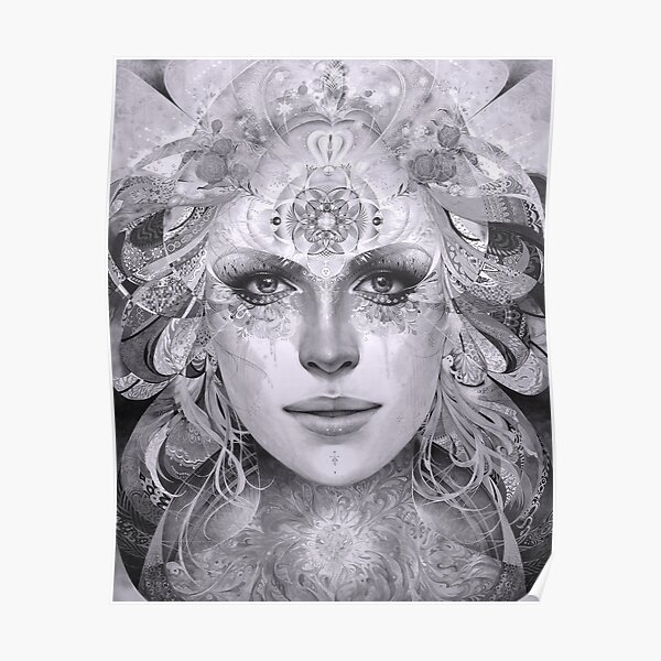 Gaia - B/W Poster