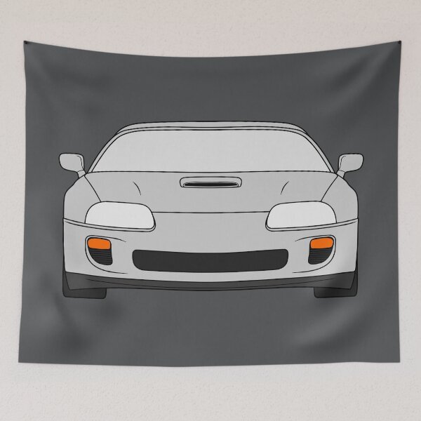 Item preview, Toyota Supra MK4 silver color designed and sold by EdimDesign.