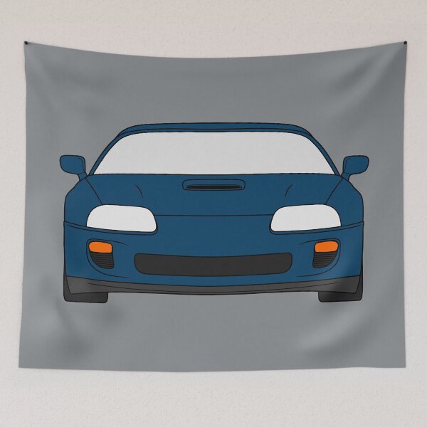 Item preview, Toyota Supra MK4 baltic blue color designed and sold by EdimDesign.