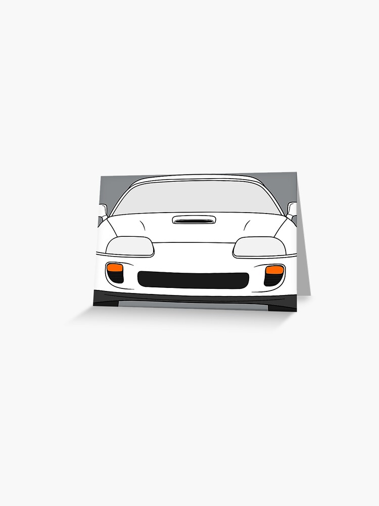 Toyota Supra mk4 | Greeting Card