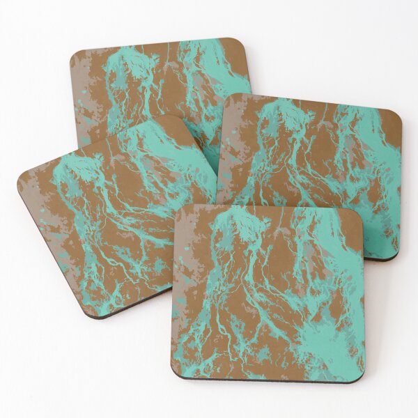 Item preview, brown blue phone case  designed and sold by PupilCreative .