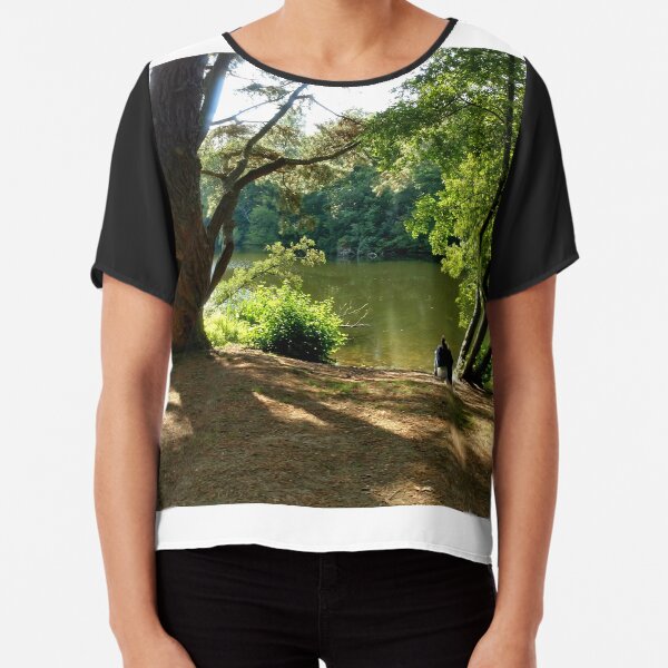 Falling in love and sing happy songs Chiffon Top