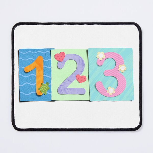 Item preview, Cut Out Paper Numbers One, Two, Three 1,2,3 designed and sold by Printblisshop.