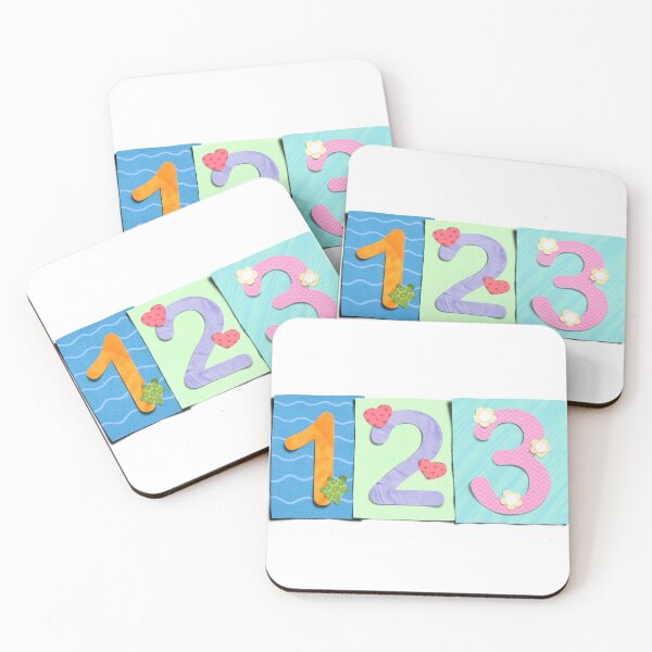 Item preview, Cut Out Paper Numbers One, Two, Three 1,2,3 designed and sold by Printblisshop.