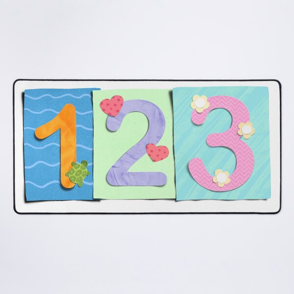 Item preview, Cut Out Paper Numbers One, Two, Three 1,2,3 designed and sold by Printblisshop.
