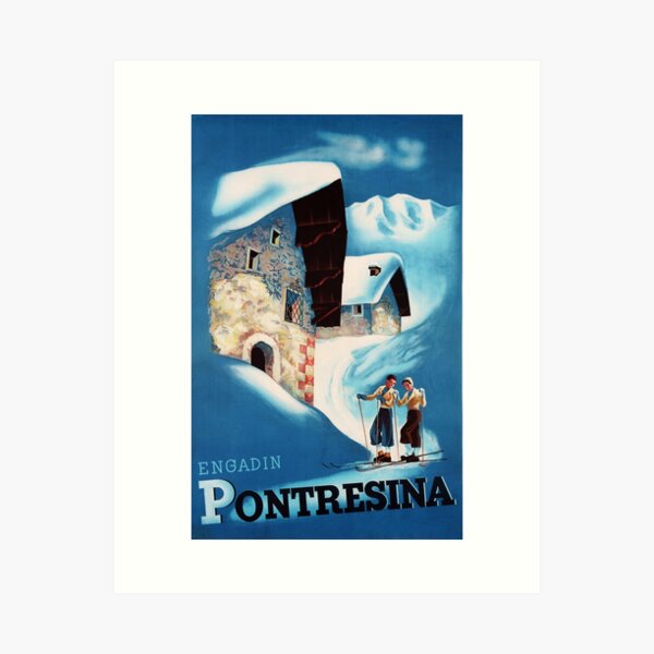 Item preview, "Switzerland. 2022/today Engadin - Pontresina winter holiday trip ... designed and sold by MOUNTAINS on FIRE.