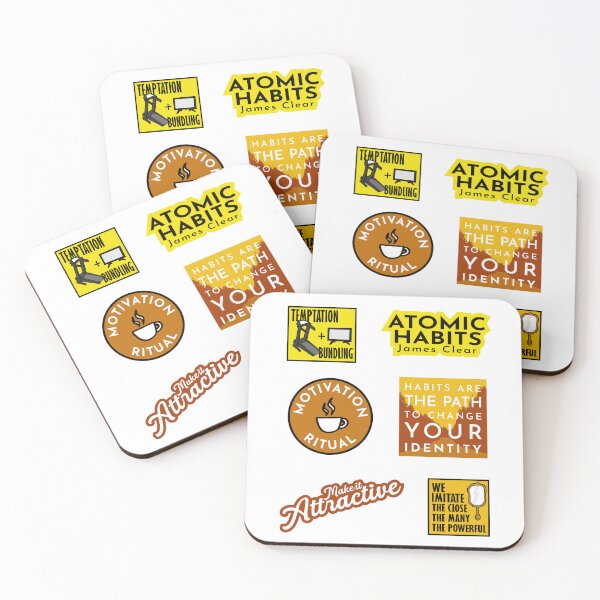 Item preview, Set Atomic Habits - Make it Attractive designed and sold by TKsuited.
