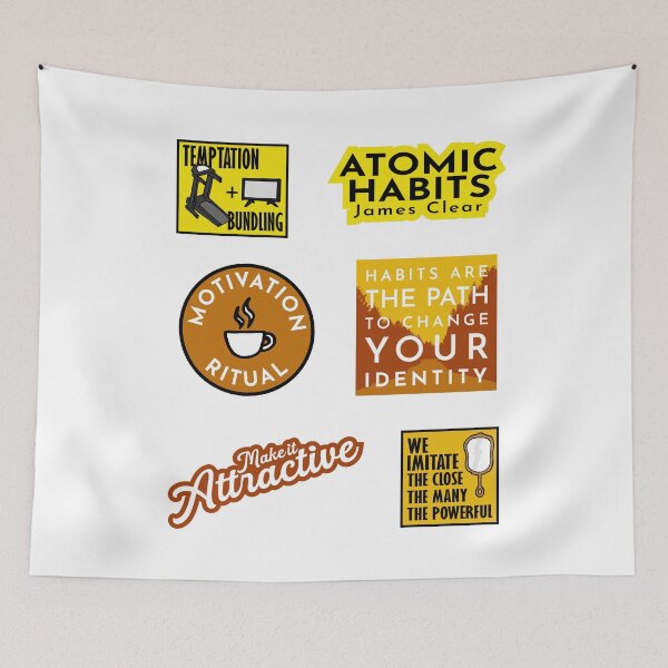 Item preview, Set Atomic Habits - Make it Attractive designed and sold by TKsuited.