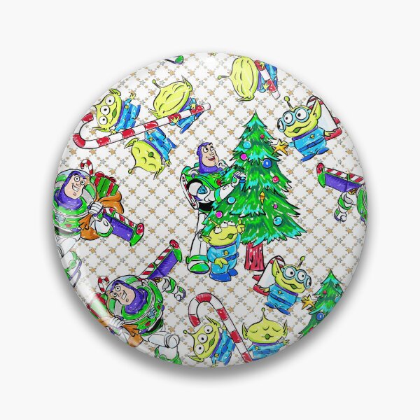 Artikelvorschau, Weihnachten mit Buz & Aliens entworfen und verkauft von Rainbows Galore.