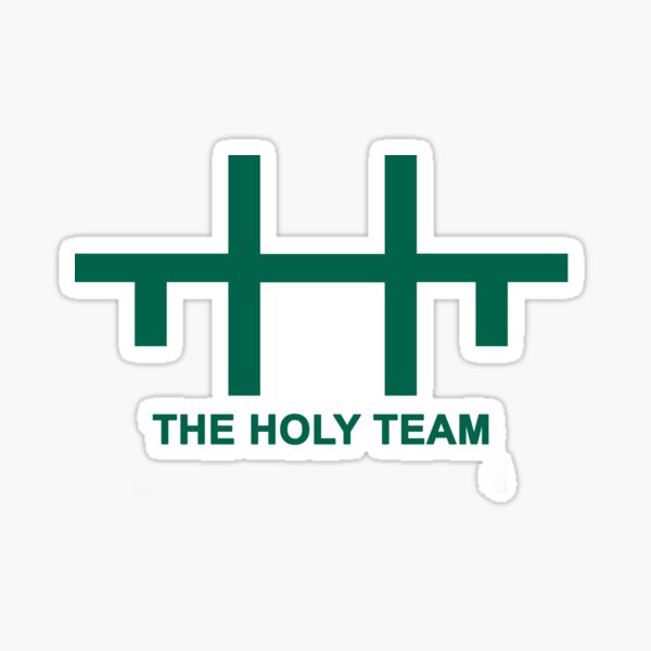 dark-green-logo-text-sticker-for-sale-by-theholyteam-redbubble