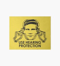 Use Hearing Protection (Factory) Art Board