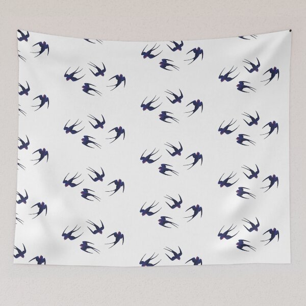 Item preview, Swallows designed and sold by HelloTazzina.