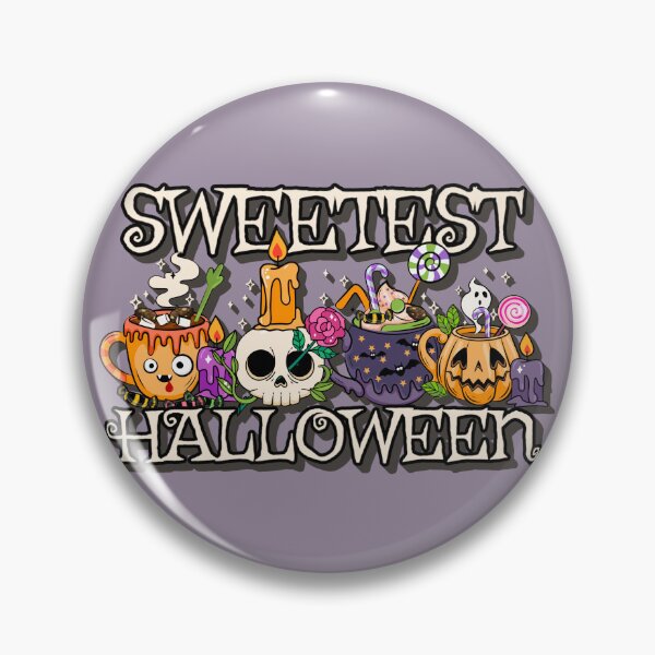 Item preview, Sweetest Halloween, Cute Halloween Design, Purple Lilac Background designed and sold by TrulyEpoque.