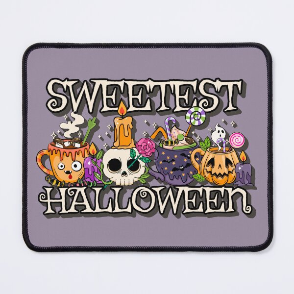 Item preview, Sweetest Halloween, Cute Halloween Design, Purple Lilac Background designed and sold by TrulyEpoque.