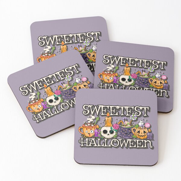 Item preview, Sweetest Halloween, Cute Halloween Design, Purple Lilac Background designed and sold by TrulyEpoque.