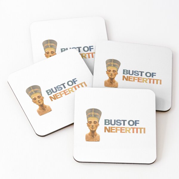 Item preview, Bust of Nefertiti (w/ text) designed and sold by AothenMagazine.