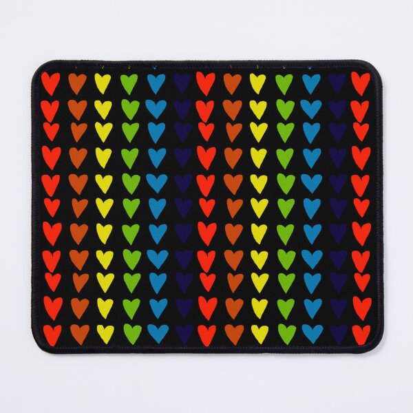 Item preview, hearts in rainbow colors designed and sold by FONESAY.