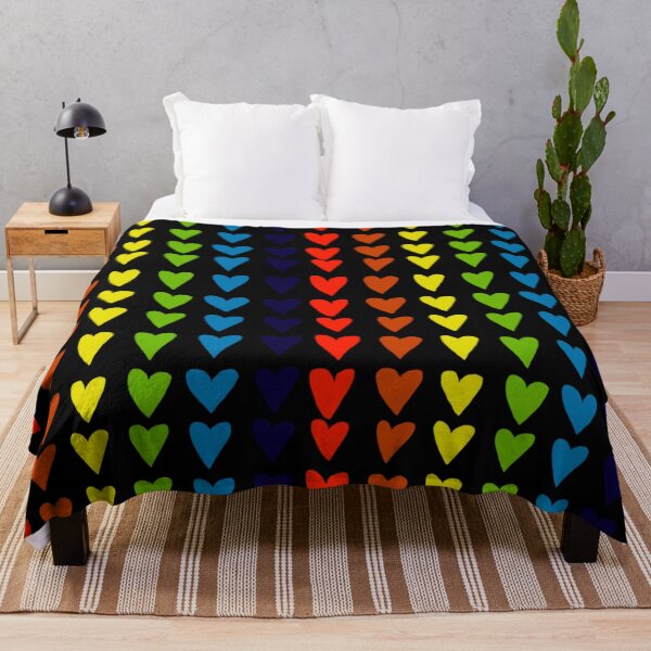 Item preview, hearts in rainbow colors designed and sold by FONESAY.