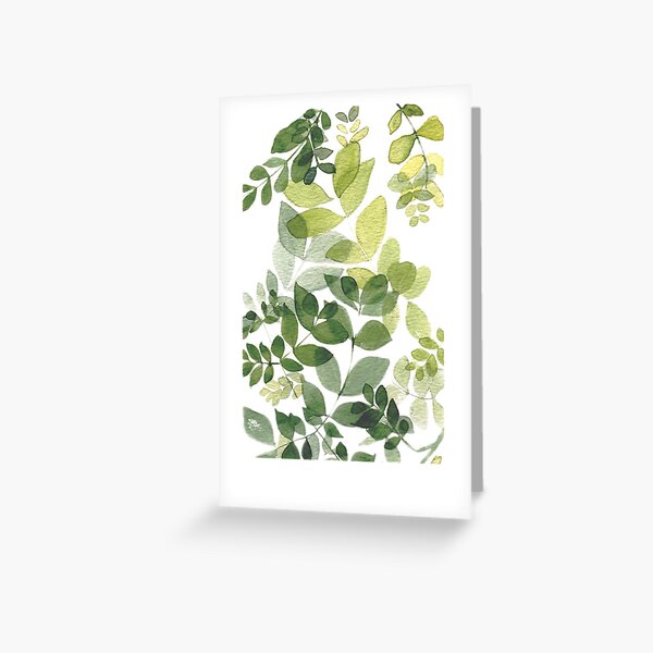 Foliage Greeting Card