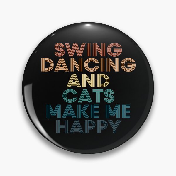 Item preview, Swing dancing And Cats Make Me Happy designed and sold by kindxinn.