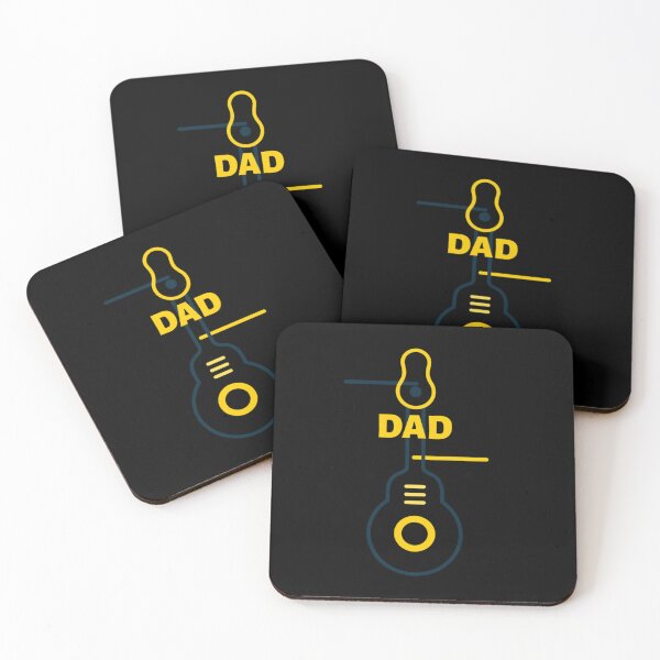 Item preview, Guitar Dad Shirt Racerback Tank Top designed and sold by Mumbleshawkins.