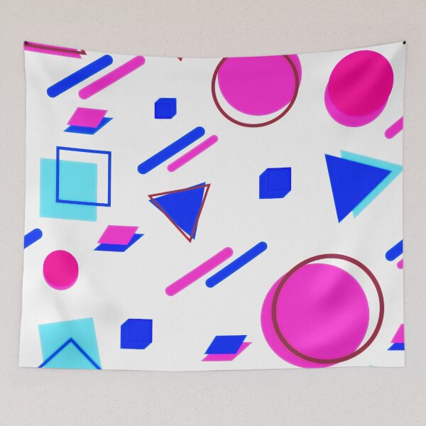Item preview, Memphis Style Geometric designed and sold by TotallyRetroArt.