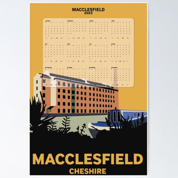 Item preview, CALENDAR 2023 | MACCLESFIELD HOVIS MILL AND CANAL BOAT designed and sold by axelle1410.