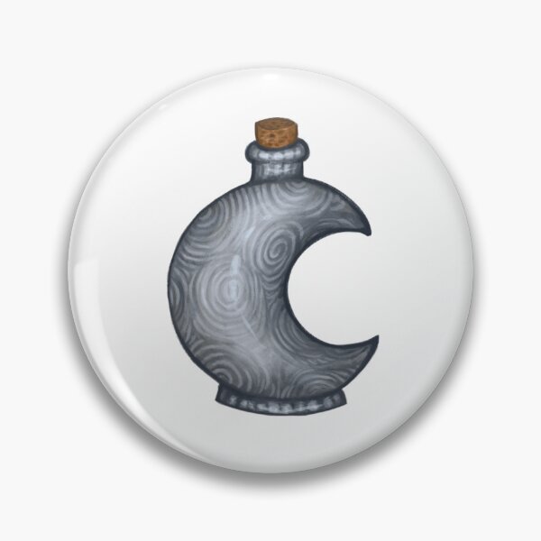 Item preview, Moon Potion Bottle designed and sold by Mind-making-art.