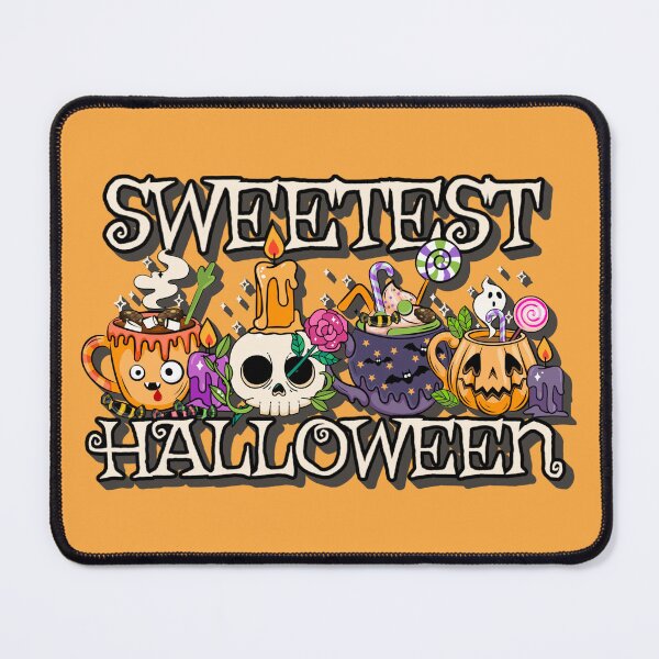 Item preview, Sweetest Halloween, Cute Halloween Design, Orange Background designed and sold by TrulyEpoque.