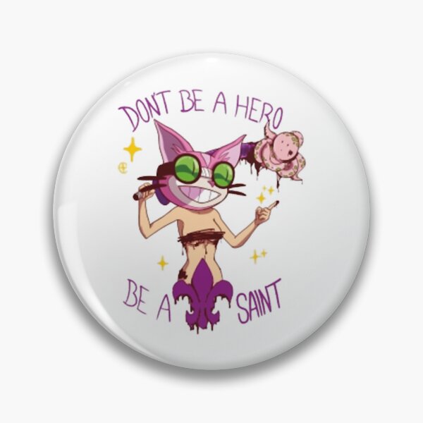 Item preview, Dont be a hero be a saint designed and sold by AtlasVintagGB.