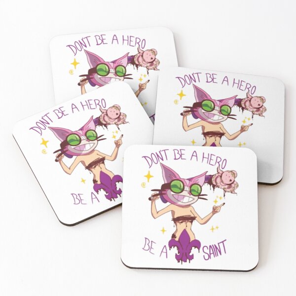Item preview, Dont be a hero be a saint designed and sold by AtlasVintagGB.