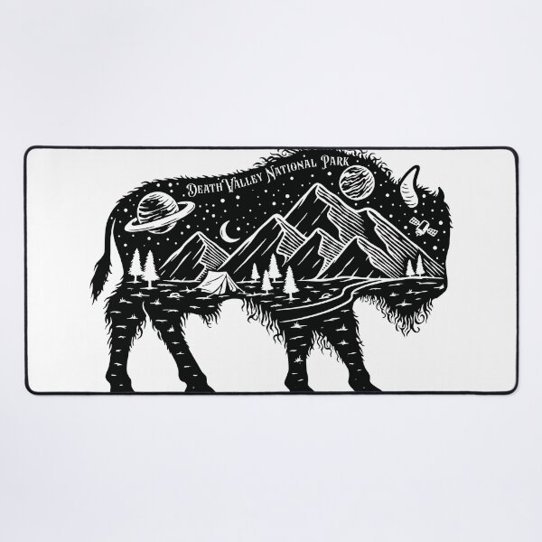 Item preview, Death Valley National Park Starry Sky Bison designed and sold by JordanHolmes.
