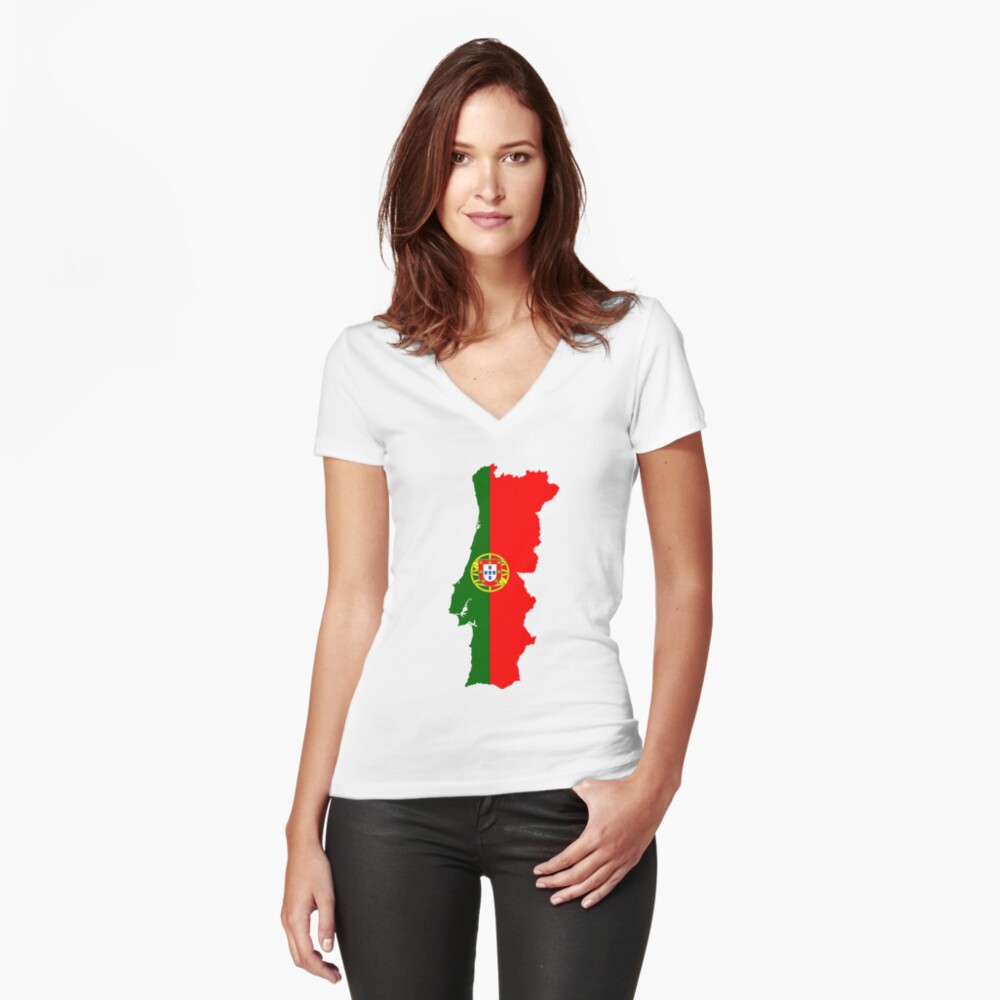 Artikel-Vorschau von Tailliertes T-Shirt mit V-Ausschnitt, designt und verkauft von CacaoDesigns.