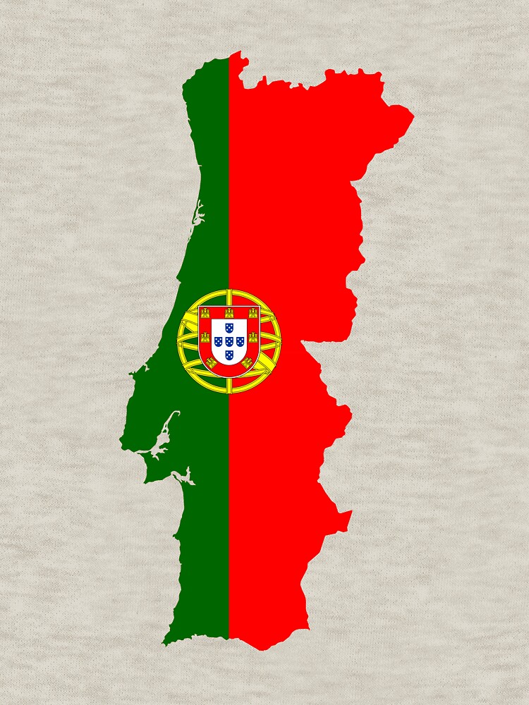Thumbnail 5 von 5, Kapuzenjacke, Portugal Karte Flagge designt und verkauft von CacaoDesigns.