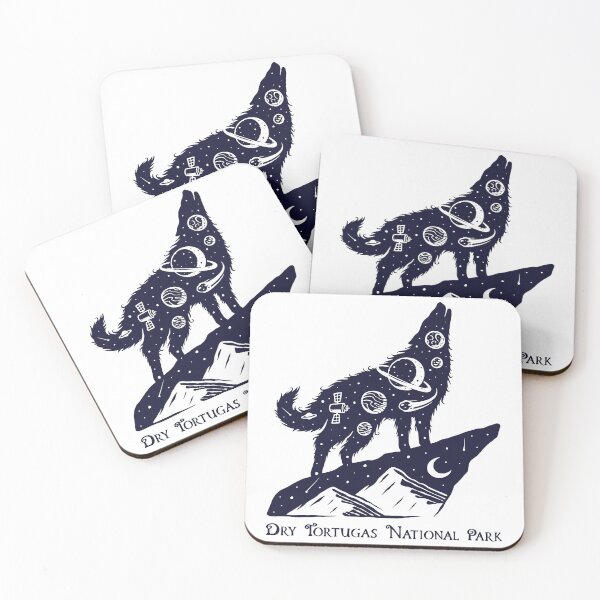 Item preview, Dry Tortugas National Park Space Wolf designed and sold by JordanHolmes.