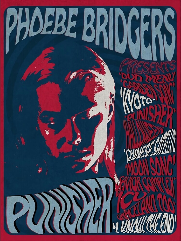 "Phoebe Bridgers - Punisher Tracklist" Poster For Sale By Common Lamia ...