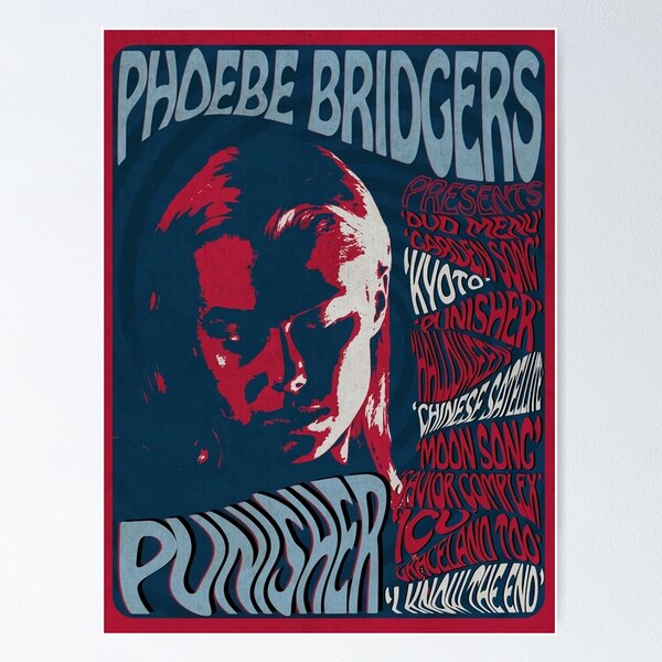 Artikel-Vorschau von Phoebe Bridgers - Punisher-Tracklist, designt und verkauft von Common Lamia.