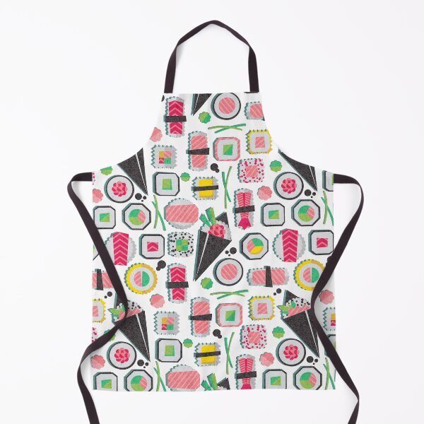 Item preview, Paper cut geo sushi // white background designed and sold by SelmaCardoso.