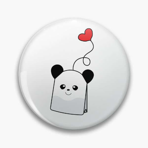 Item preview, cute Panda Teabag  designed and sold by arwaIB.