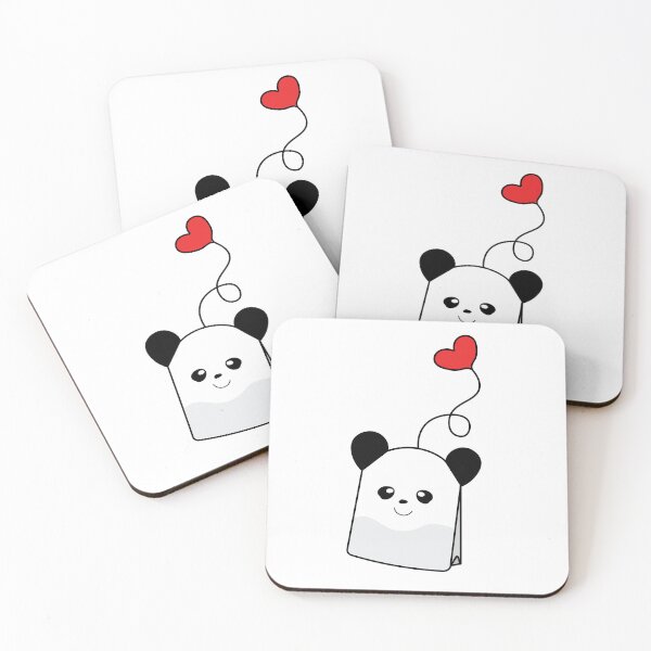 Item preview, cute Panda Teabag  designed and sold by arwaIB.