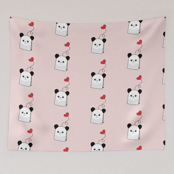 Item preview, cute Panda Teabag  designed and sold by arwaIB.