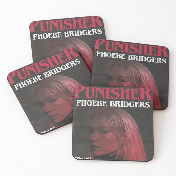Item preview, Punisher by Phoebe Bridgers But It's a 1980s Stephen King Novel Poster designed and sold by Common Lamia.